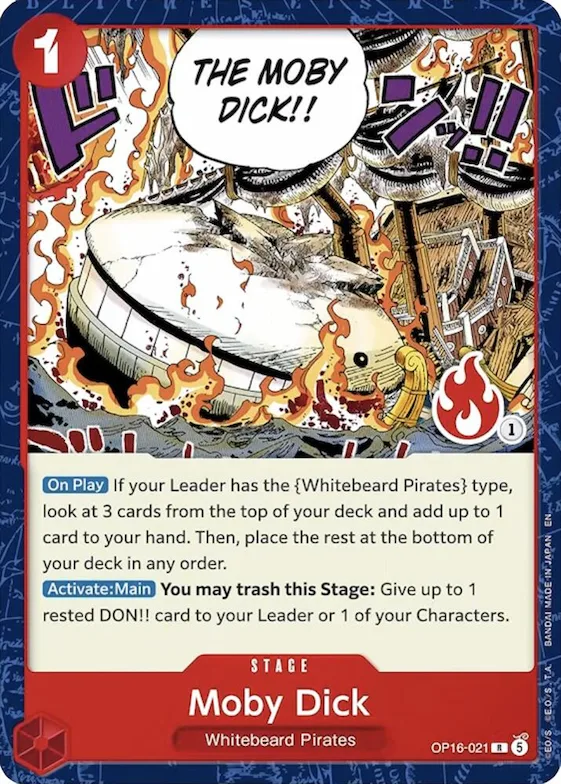 Moby Dick (Ace Deck) #op16-021 – Set Sail Deck Set