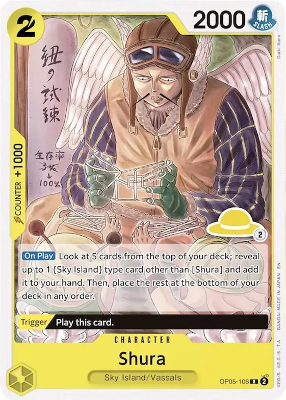 Shura (Luffy Deck) #op5-106 – Set Sail Deck Set