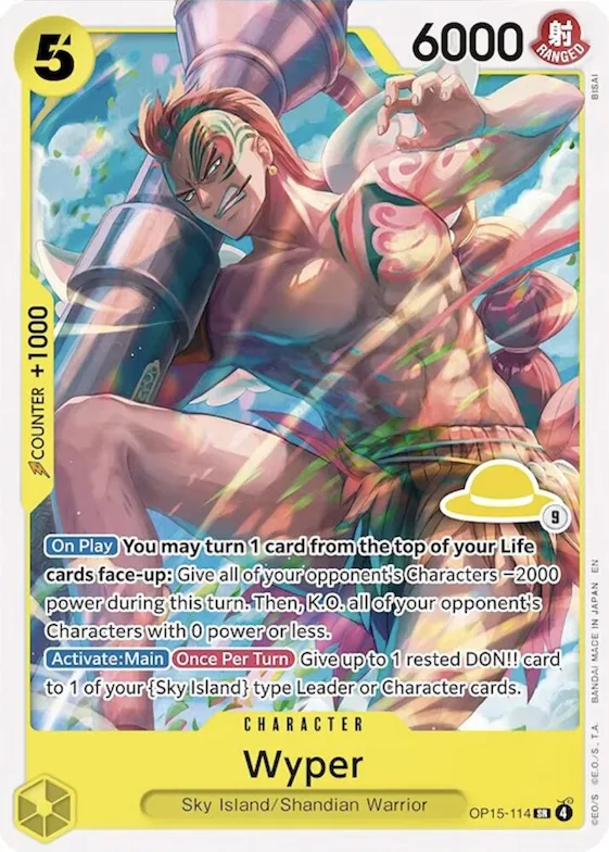 Wyper (Luffy Deck) #op15-114 – Set Sail Deck Set