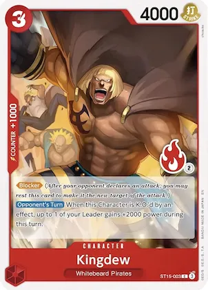 Kingdew (Ace Deck) #st15-003 – Set Sail Deck Set