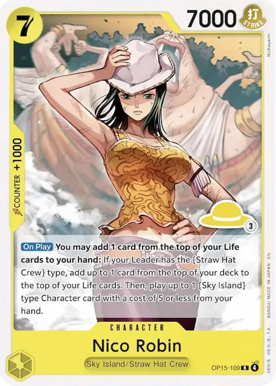 Nico Robin (Luffy Deck) #op15-109 – Set Sail Deck Set