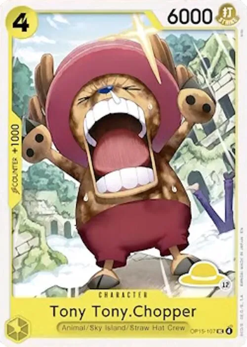 Tony Tony.Chopper (Luffy Deck) #op15-107 – Set Sail Deck Set