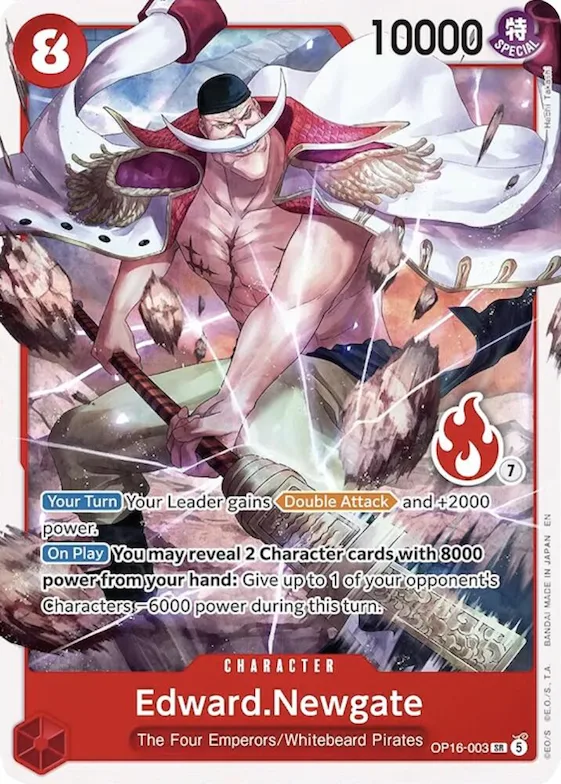 Edward.Newgate (OP16-003) (Ace Deck) #op16-003 – Set Sail Deck Set