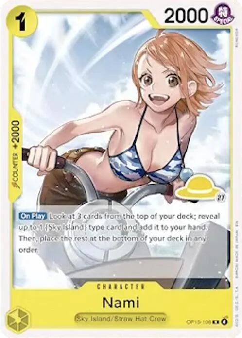 Nami (Luffy Deck) #op15-108 – Set Sail Deck Set