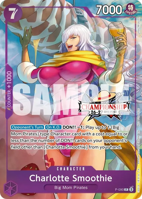 Charlotte Smoothie (CS 26-27 Event Pack) #p-090 – One Piece Promotion Cards