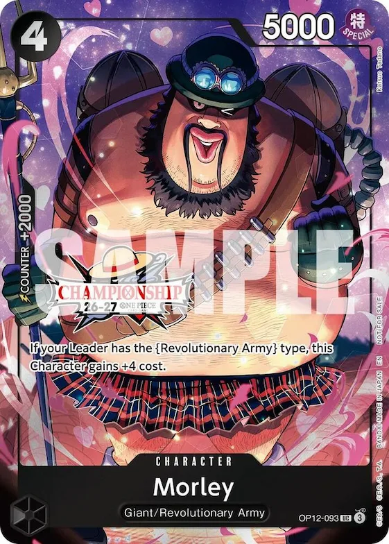 Morley (CS 26-27 Celebration Pack) #op12-093 – One Piece Promotion Cards