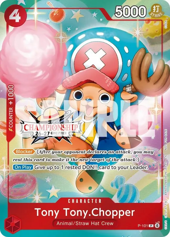 Tony Tony.Chopper (CS 26-27 Celebration Pack) #p-101 – One Piece Promotion Cards