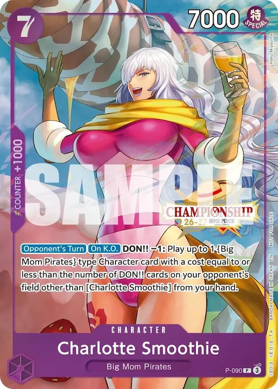Charlotte Smoothie (CS 26-27 Event Pack Finalist Ver) #p-090 – One Piece Promotion Cards