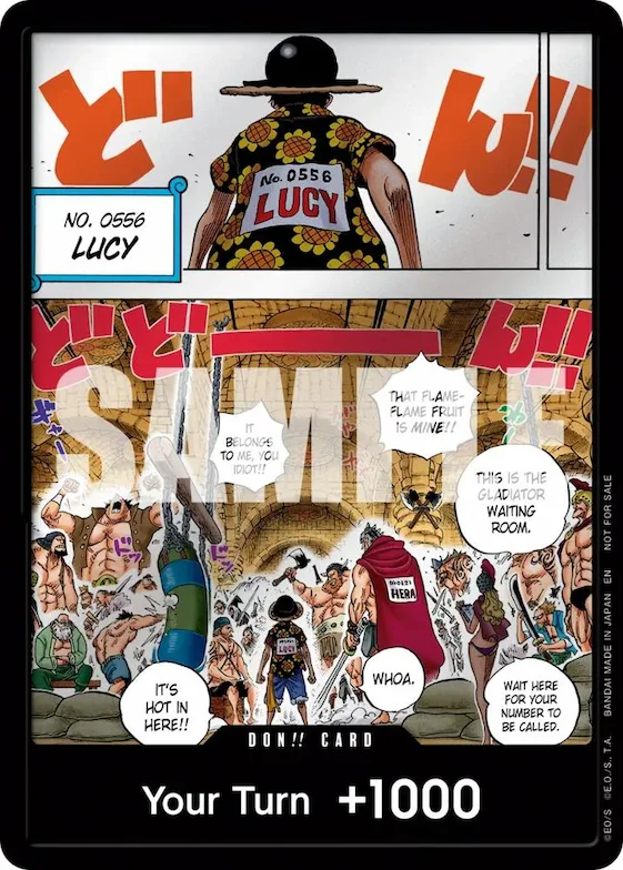 DON!! Card (Flame-Flame Fruit Coliseum) #p719661 – One Piece Promotion Cards