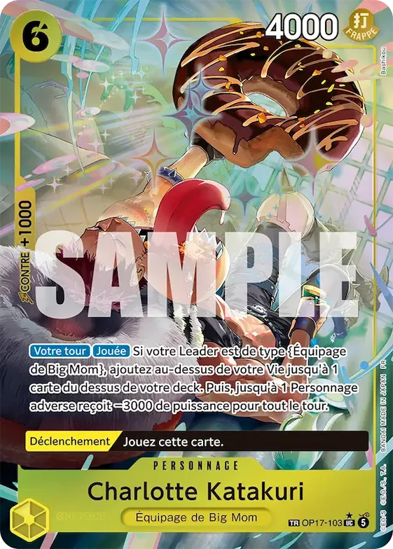 Charlotte Katakuri (Treasure Rare) #op17-103 – The World's Strongest Warriors
