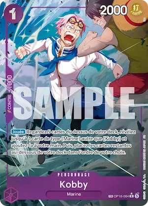 Koby (Treasure Rare) #op16-064 – The Time of Battle