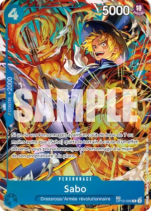Sabo (Treasure Rare) #op10-049 – Legacy of the Master