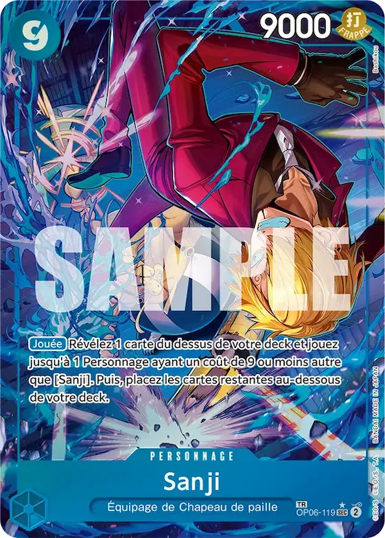Sanji (Treasure Rare) #op6-119 – Emperors in the New World