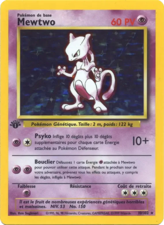 Mewtwo 10 – Set de Base