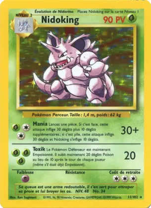 Nidoking 11 – Set de Base