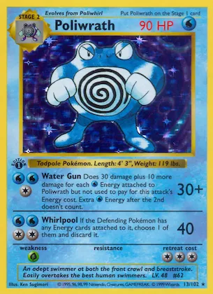 Poliwrath #13 – Base Set