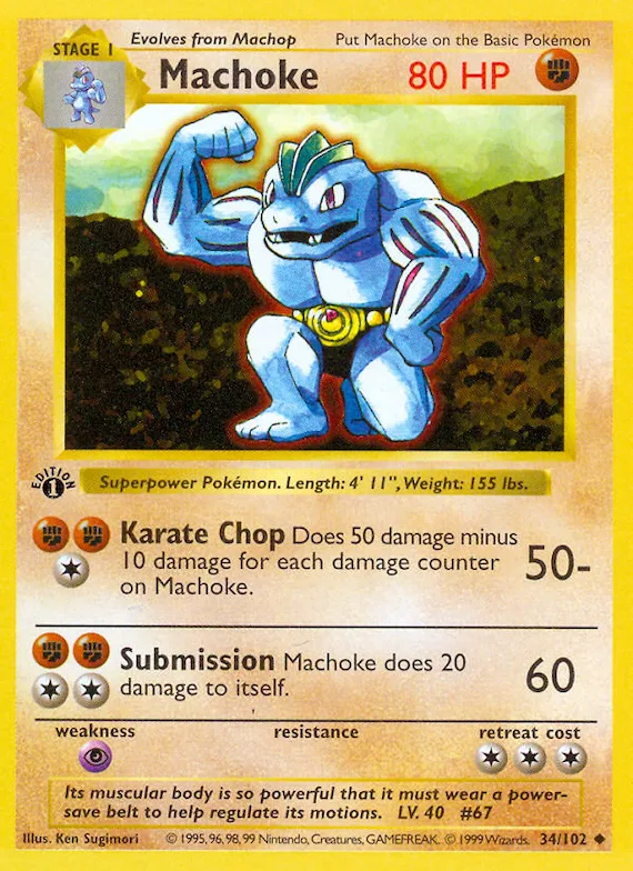 Machoke 34 – Set Base