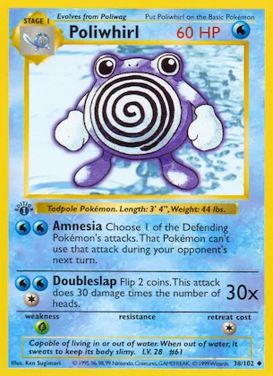 Poliwhirl #38 – Base Set