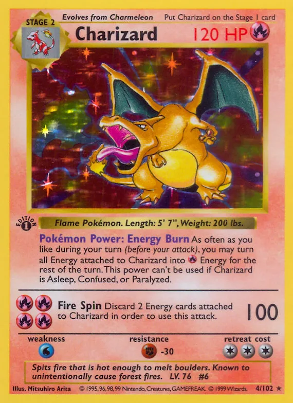 Charizard #4 – Base Set