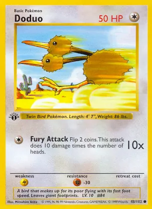 Doduo #48 – Base Set