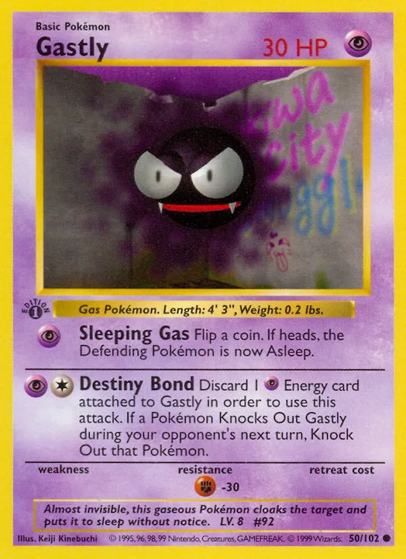 Gastly #50 – Base Set