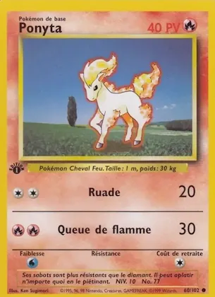 Ponyta n° 60 – Set de Base