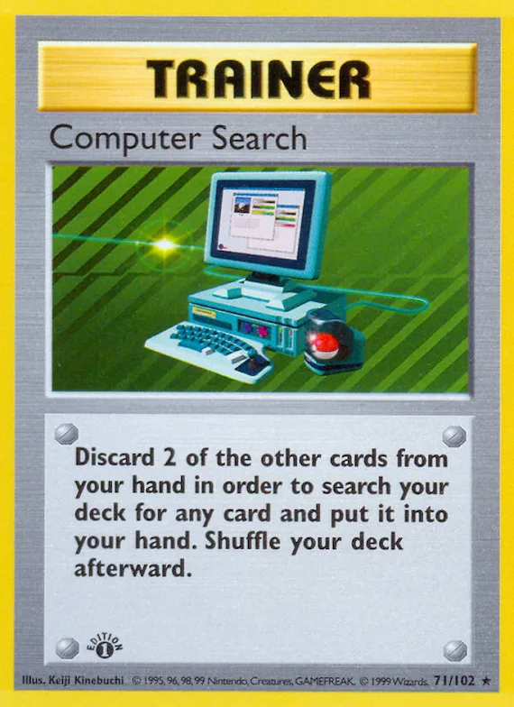 Computer Search #71 – Base Set
