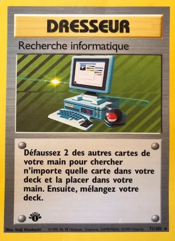 Recherche informatique 71 – Set de Base
