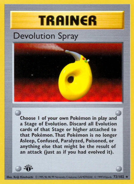 Devolution Spray #72 – Base Set