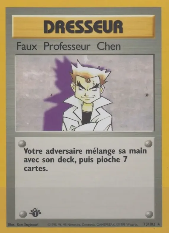 Faux Professeur Chen 73 – Set de Base