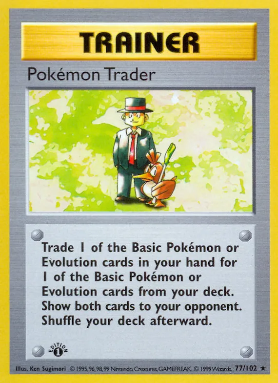 Pokémon Trader #77 – Base Set