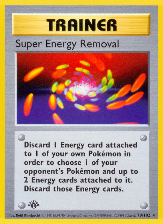 Super Energy Removal #79 – Base Set