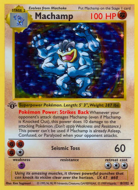 Machamp #8 – Base Set