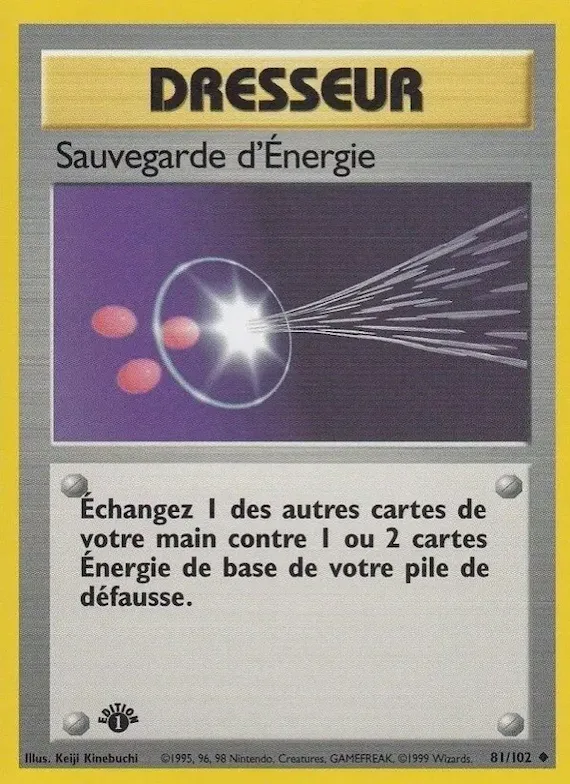 Sauvegarde d'Énergie 81 – Set de Base