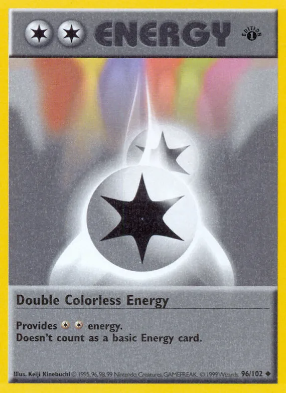 Double Colorless Energy #96 – Base Set