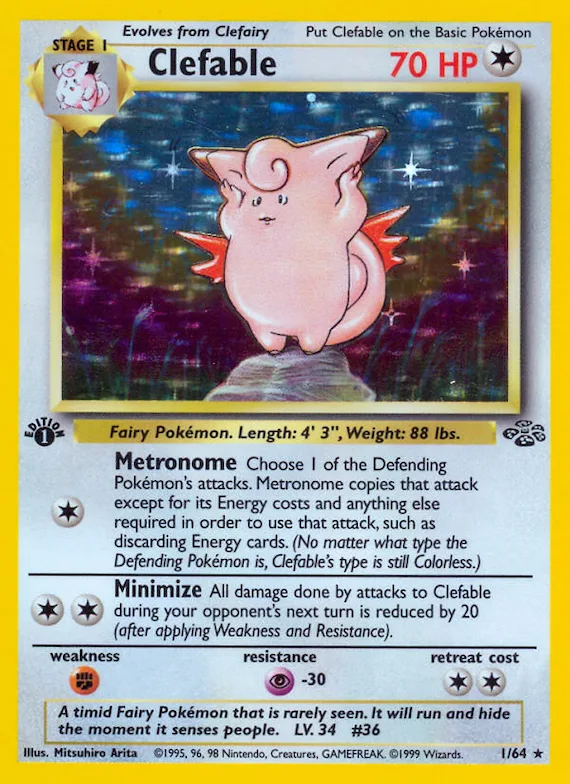 Clefable #1 – Jungle