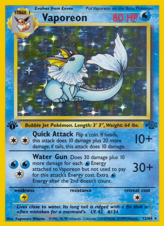Vaporeon #12 – Jungle