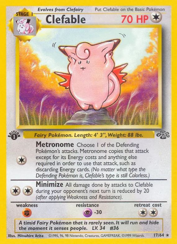 Clefable #17 – Jungle