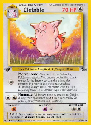 Clefable #17 – Jungle