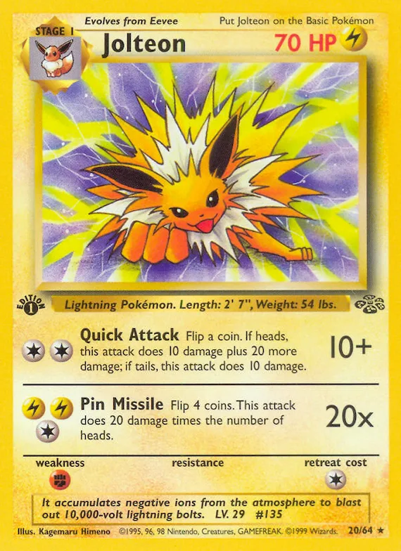 Jolteon #20 – Jungle