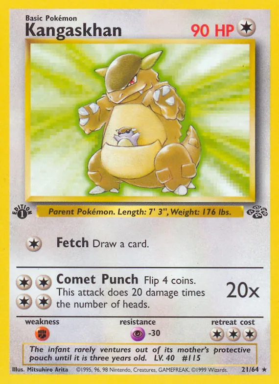 Kangaskhan #21 – Jungle