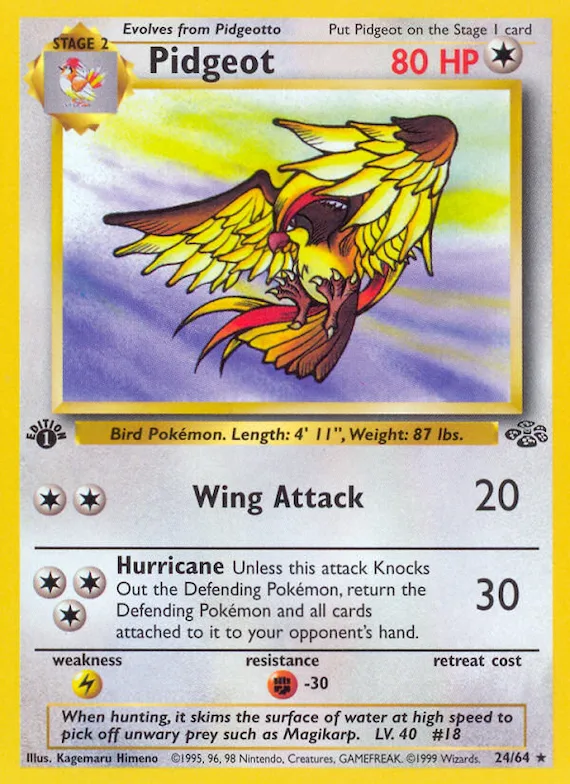 Pidgeot #24 – Jungle