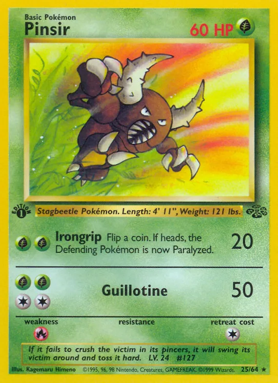 Pinsir #25 – Jungle
