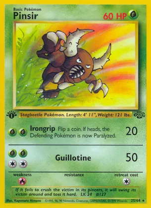Pinsir #25 – Jungle