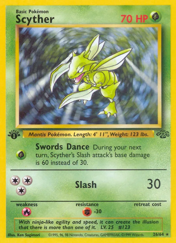 Scyther #26 – Jungle