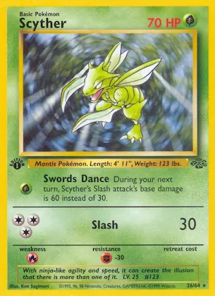 Scyther #26 – Jungle