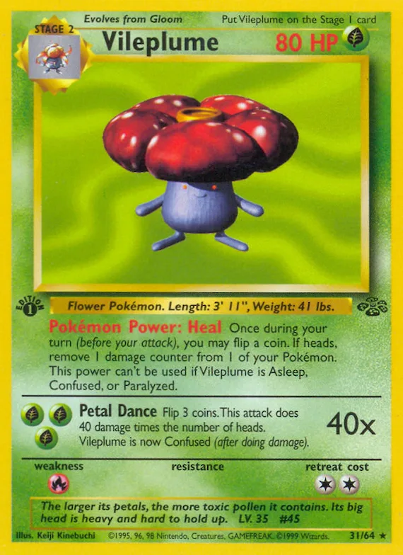 Vileplume #31 – Jungle