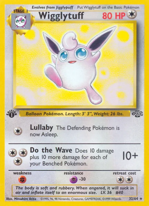 Wigglytuff #32 – Jungle