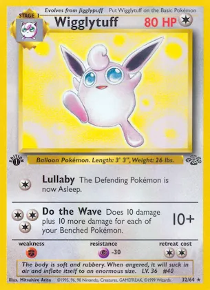 Wigglytuff #32 – Jungle