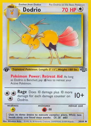Dodrio #34 – Jungle